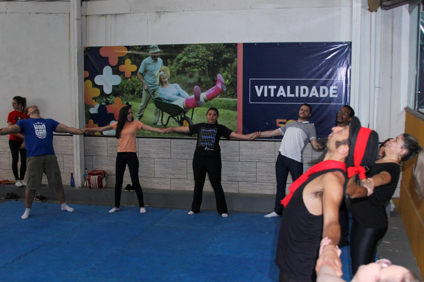 Dinâmica de vitalidade em oficina Sacolejadas 4D