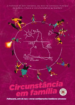 Capa da publicação Circunstância em Família, da Cia Circunstância